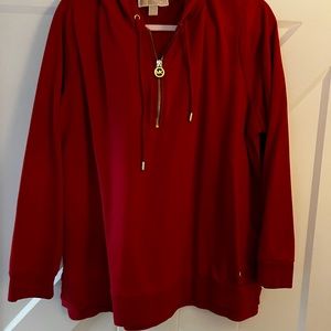 Michael Kors 1/4 zip hoodie XXL